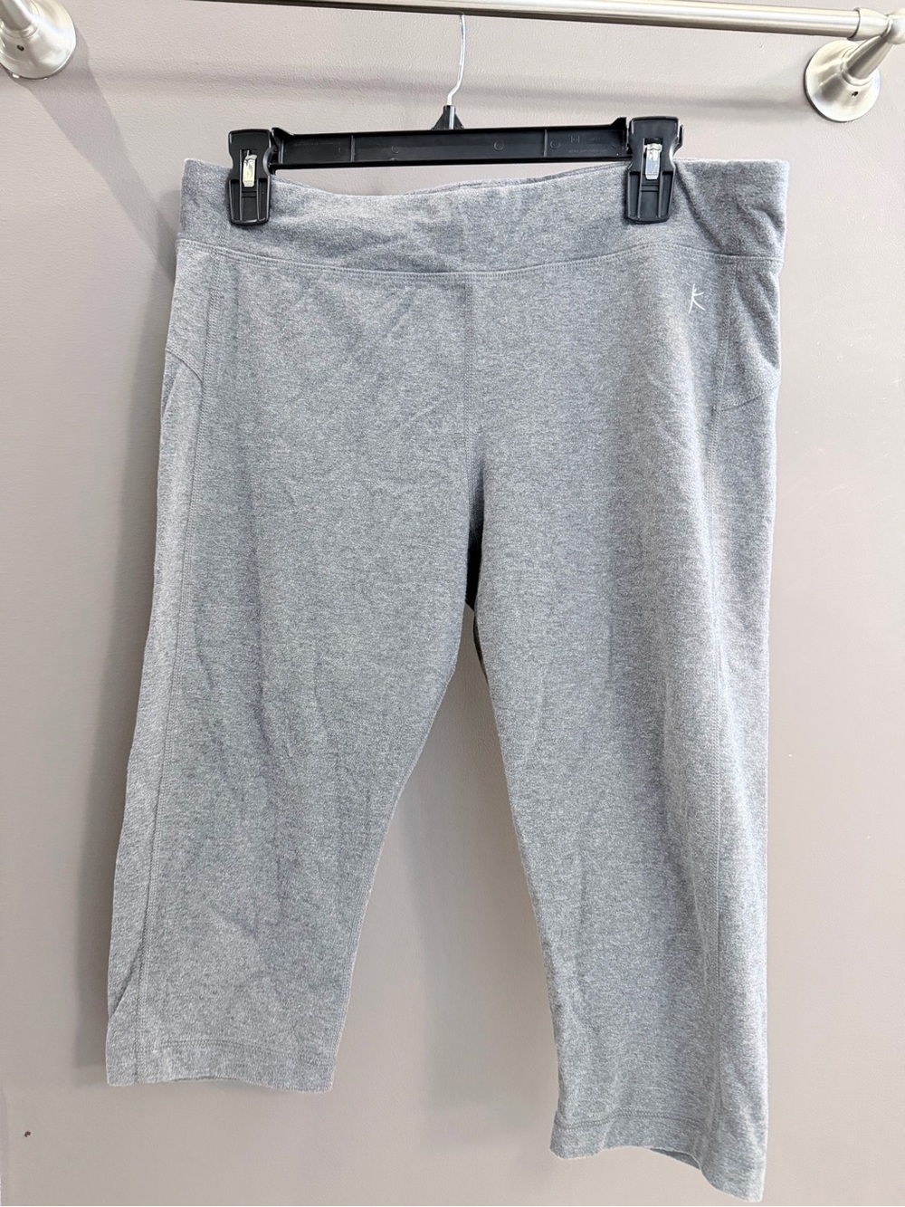 Danskin Light Gray Capri Leggings